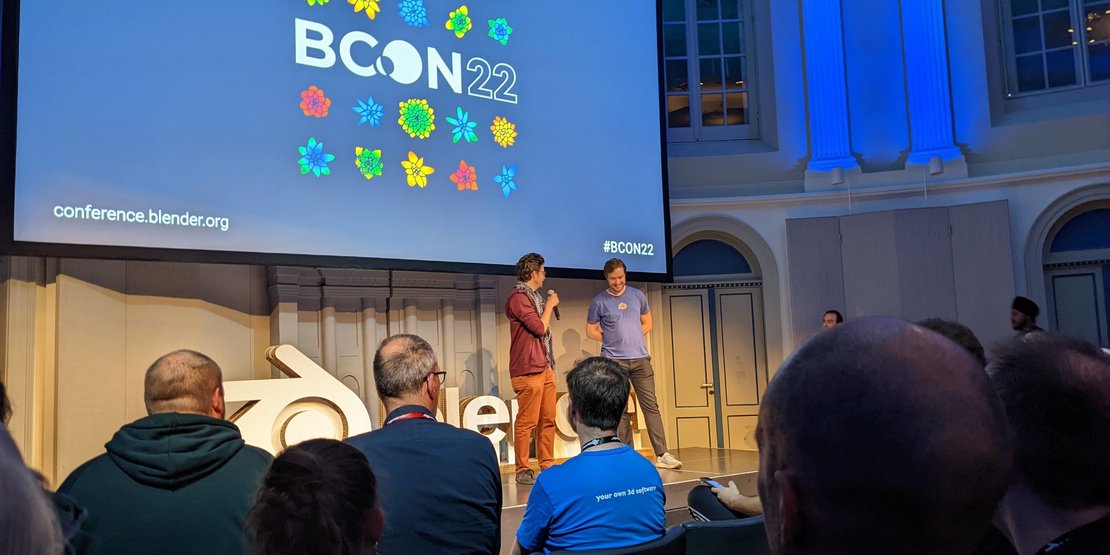 Visiting the Blender Conference 2022 in Amsterdam